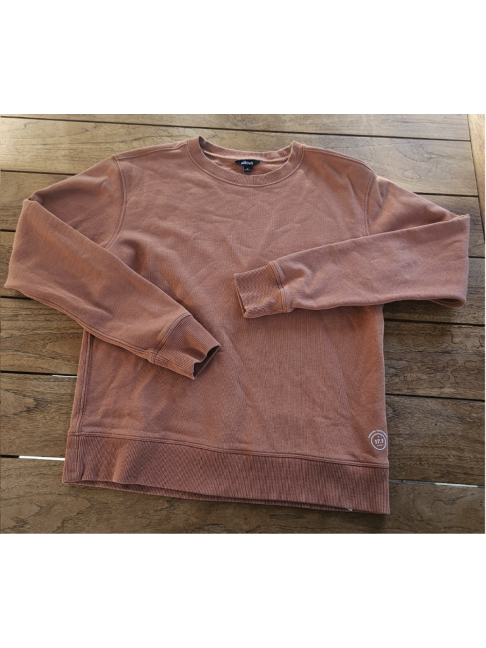 Allbirds R&R Pullover Sweatshirt Rust Orange / Terracotta Size M